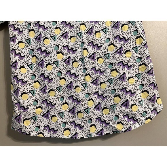 Geometric 1999 Black Jack Brand Screech Save By The Bell Shirt Size L Vintage - Picture 8 of 10